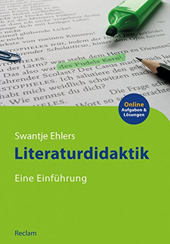 Literaturdidaktik: Eine Einführung (Reclams Studienbuch Germanistik) von Reclam Philipp Jun.